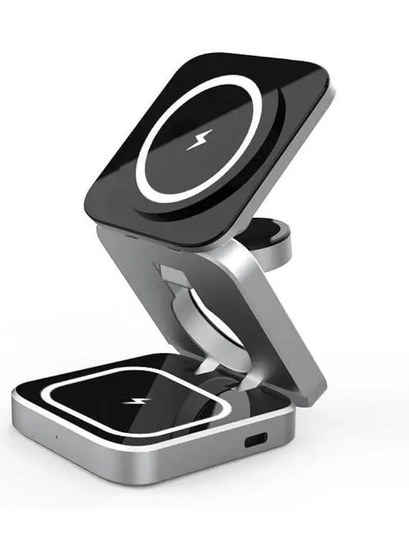 Denx Denx Magnetic Phone Holder Wirless Charger Fast Charger DX1251 - Image 1