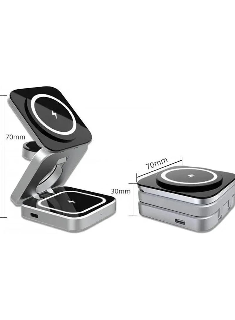 Denx Denx Magnetic Phone Holder Wirless Charger Fast Charger DX1251 - Image 5