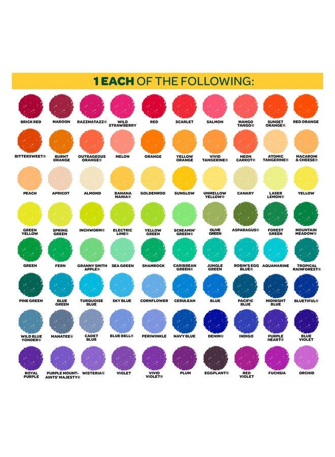 Crayola Ultimate Crayon Caddy with Lid and Sharpener, 152 Crayons (520030) - Image 5