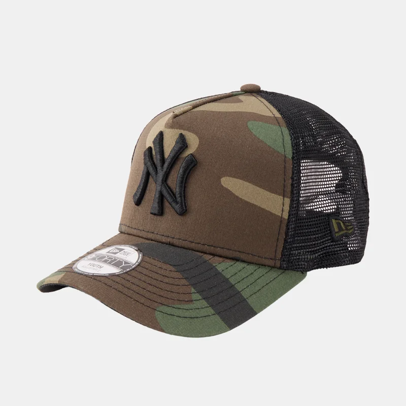 New Era Kids' MLB New York Yankees 9FORTY A-Frame Trucker Cap