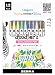 Zebra Pen doodlerz Dual Brush Pens Assorted Colors Flexible Brush Tip and Fine Bullet Tip for Journaling Hand Lettering Coloring WaterBased Ink Blendable and LayerFriendly 12Pack 61002 - Image 2