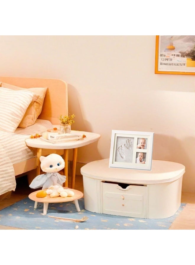 Baby Hand And Footprint Kit 28×23cm,Baby Photo Album,Baby Casting Kit With Clay,Newborn Baby Gifts,New Mum Gifts,Baby Shower Gifts,Baby Essentials For Newborn Memorial,Paw Print Kit For Dogs - Image 4