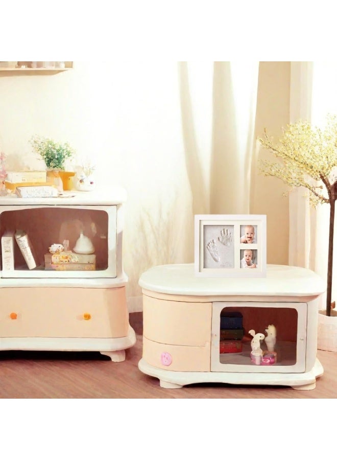 Baby Hand And Footprint Kit 28×23cm,Baby Photo Album,Baby Casting Kit With Clay,Newborn Baby Gifts,New Mum Gifts,Baby Shower Gifts,Baby Essentials For Newborn Memorial,Paw Print Kit For Dogs - Image 3