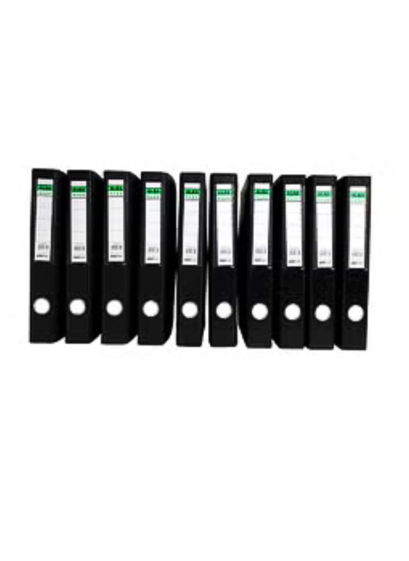 Alba Rado - 10-Piece Box File Folder Set, A4 size Black - Image 1