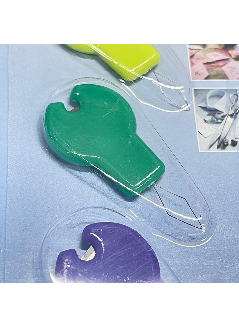 H.T - Witch - Needle Threader 3 Piece Set with Thread Cutter DKSC02 - Image 1