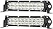 SAN YOUNG LED Light Bars for Truck 7 Inch Slim 12V 24V 120W 10000lm Double Row Work Light Bar for Tractor ATV UTV RV RZR Snowblower Golf Cart Lawn Mower Automotive 2 Pack - Image 2