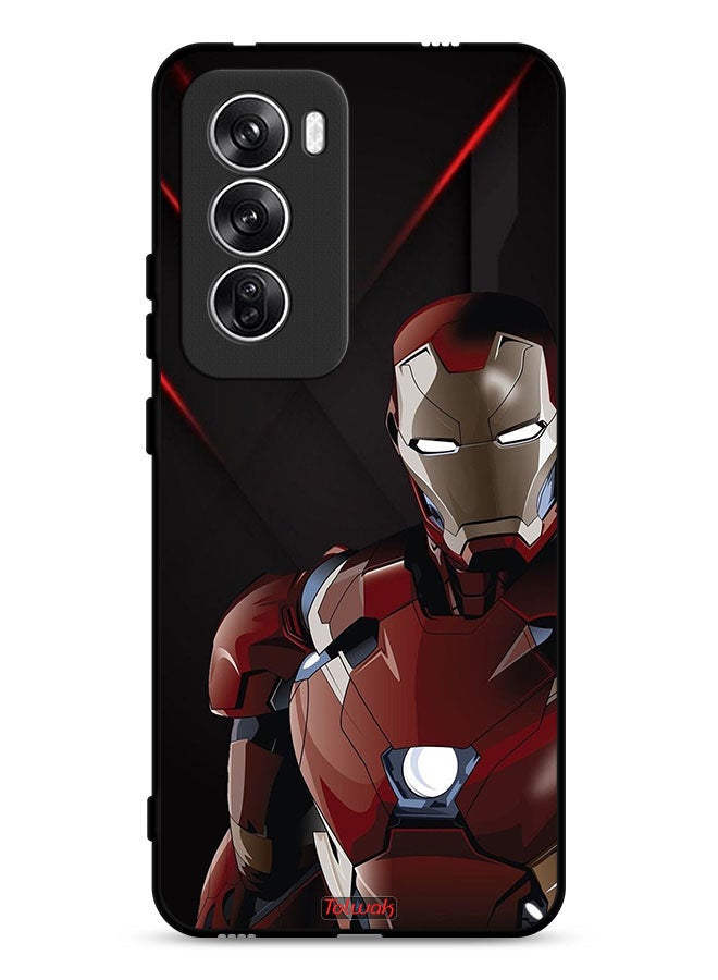 Tolwak Oppo Reno12 5G Protective Case Cover Iron Man - Image 1