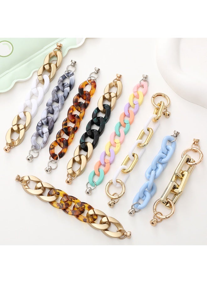 NIBEMINENT Phone Charm/ Chain Strap for Women Girls, Marble Cell Phone Case Lanyard Wrist Strap - Image 2