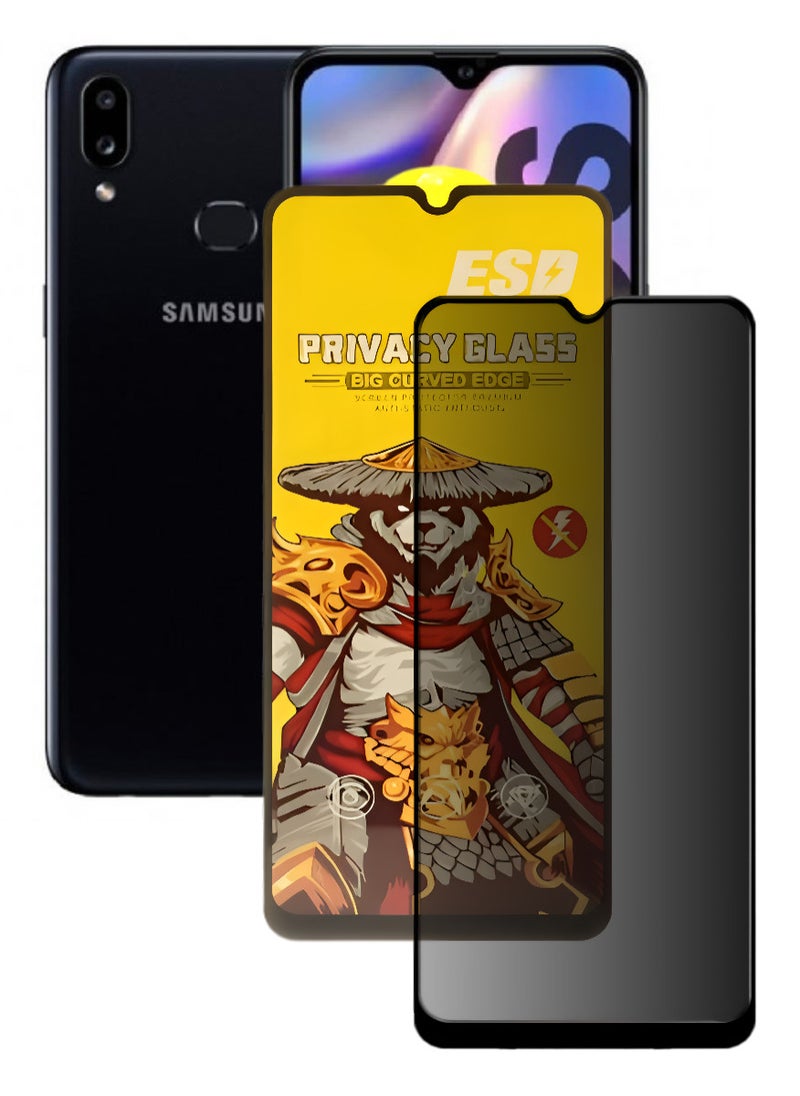 ESD Tempered Dustproof Glass Screen Protector Compatible For Samsung Galaxy A10s - Image 1