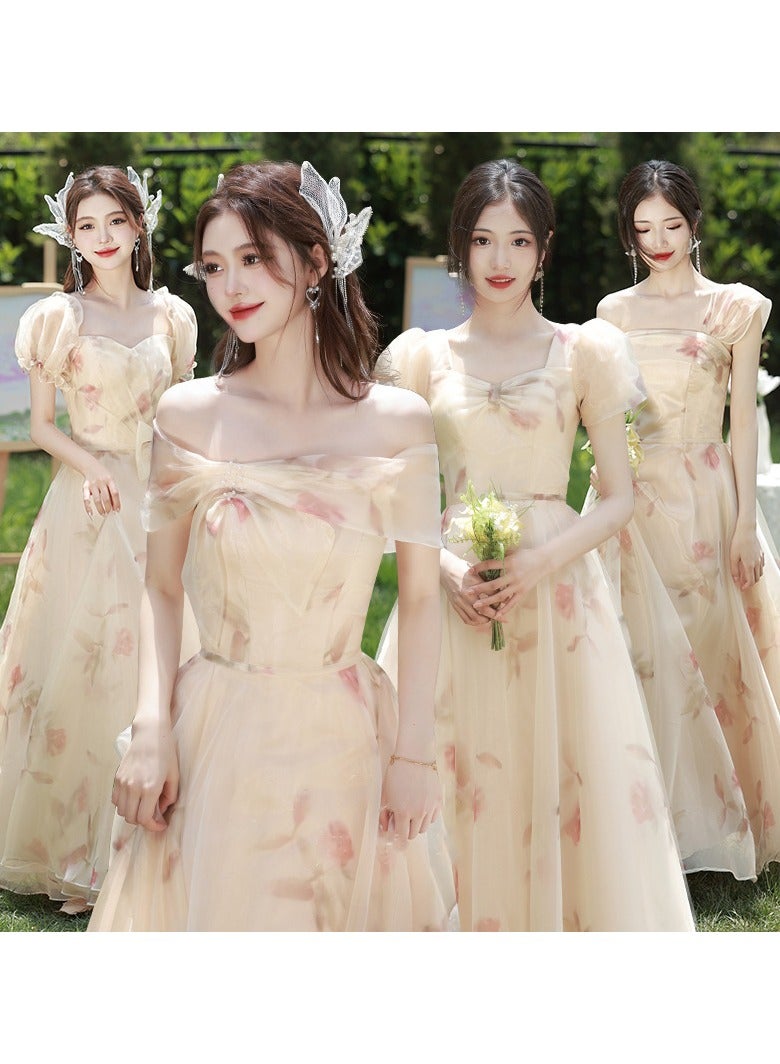 KUYING New Fashionable and Elegant Bridesmaid Dress  - Image 2