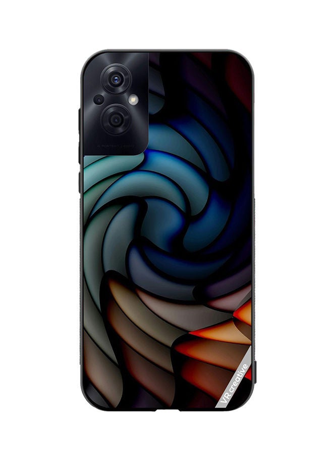 VR CREATIVE Protective Case Cover For Oppo Reno8 Z Multicolor Design - Image 1