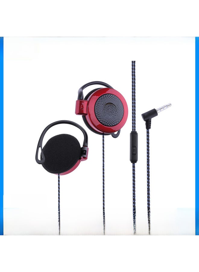Generic - Shini Headset S520 Ear-mounted Wired Headset Cost-effective Wire-controlled Headset Suitable For Apple Mobile Phone Gifts-Color:Blue - Image 1