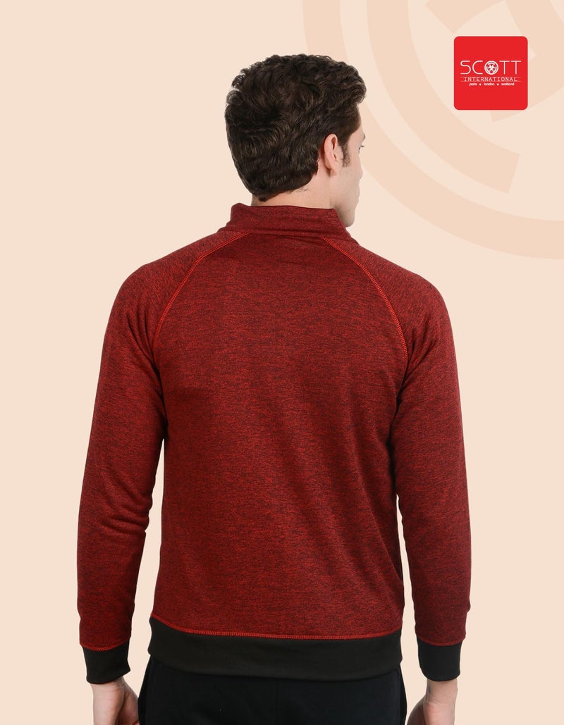 Scott International Jackets for Men | Winter wear | Men's Polyester Full Sleeve Zip with Pocket | Men Jackets | Winter Standard length Jackets - Image 3