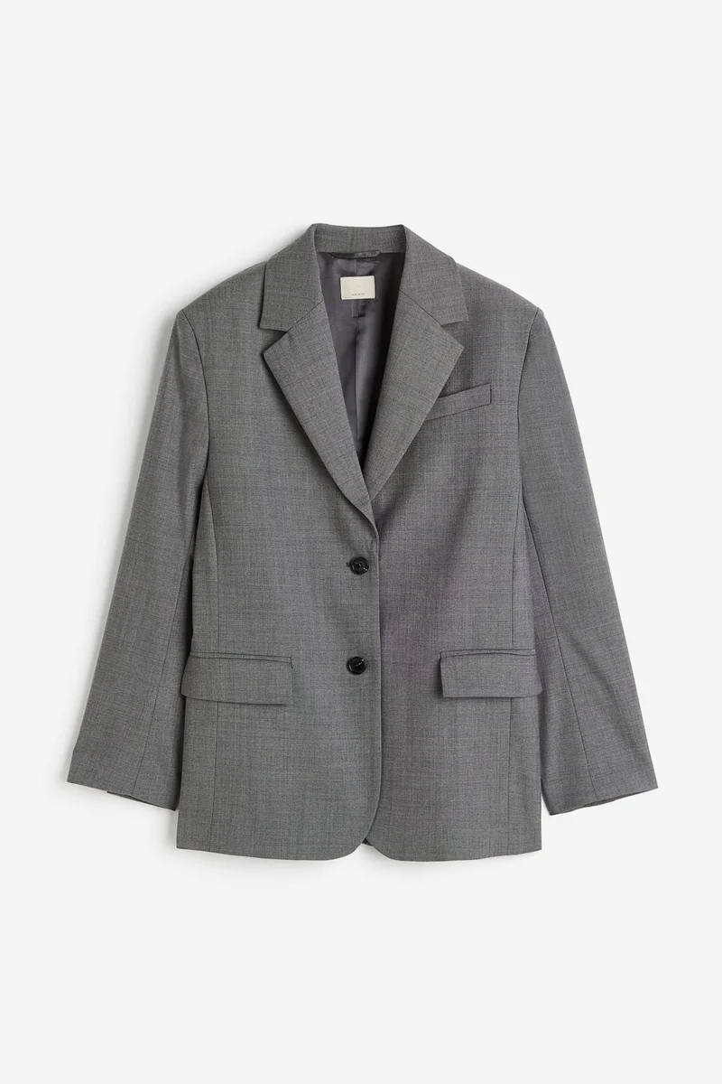 H&M Oversized wool-blend blazer