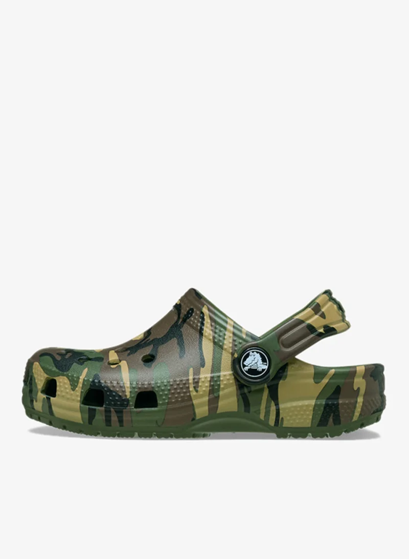 Crocs Toddler Classic Camouflage Clogs