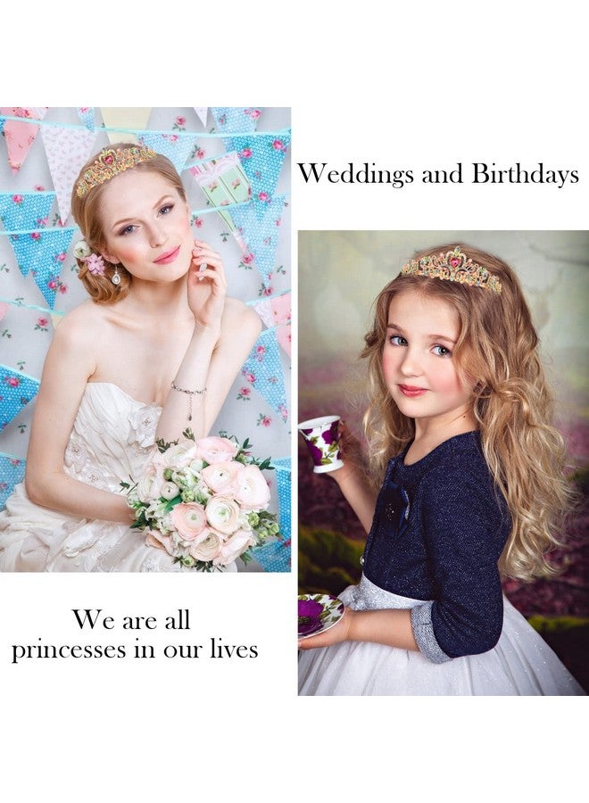 Velscrun Birthday Girl Tiara Princess Crown With Birthday Sash Birthday Girl Headband Birthday Crowns For Women Happy Birthday Decorations Birthday Party Supplies - Image 5