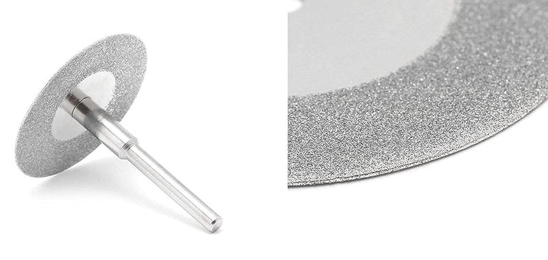 DIY Crafts CTDIYHI22670 30mm Diamonte Cutting Discs Drill Bit Shank for Rotary Tool Blade DIY Works Support 30mm MiniSmall - Image 5