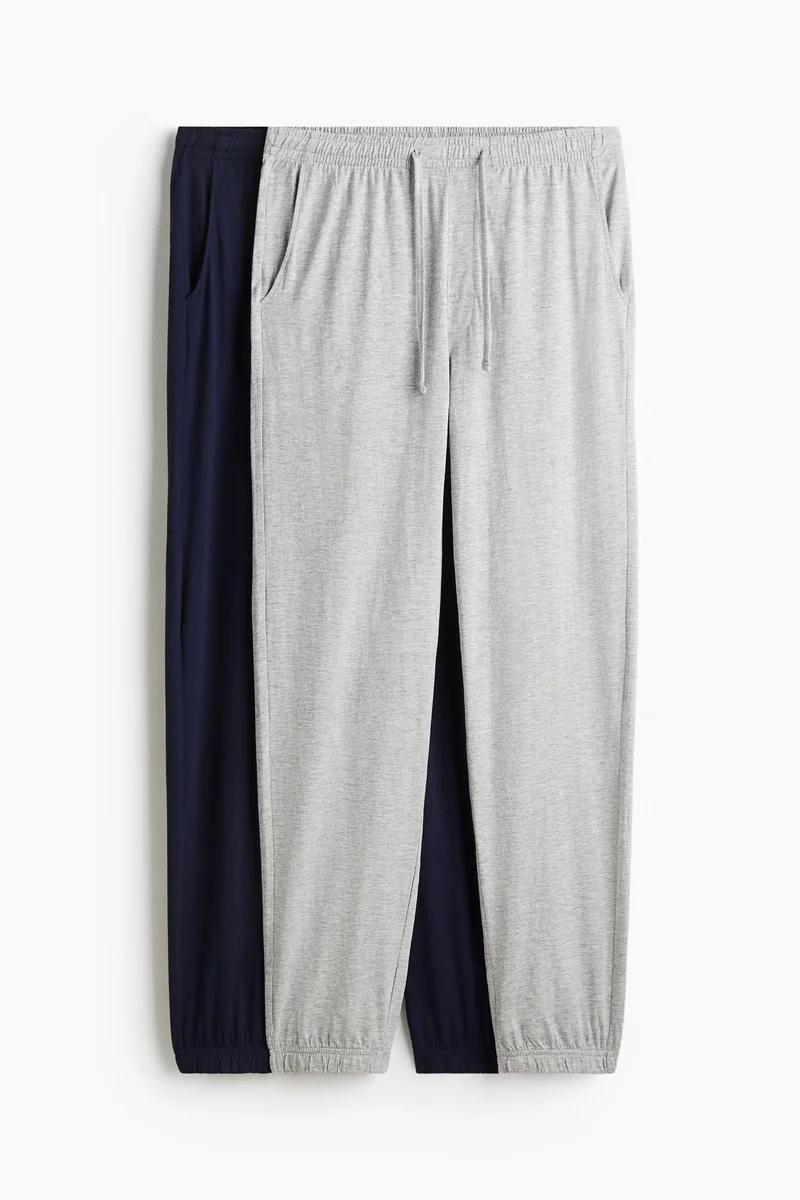 H&M  2-pack Regular Fit Sweatpants for Men | Best Price UAE