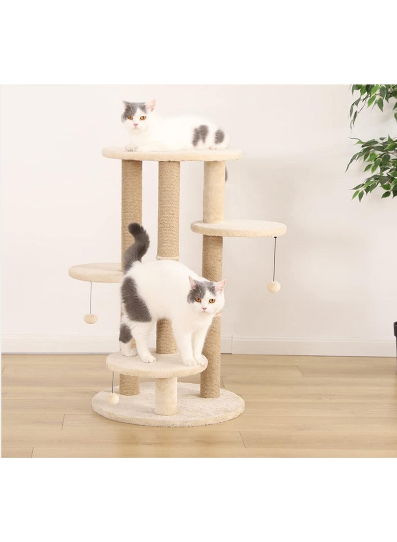 Multi-Level Cat Tree with Condos & Hammocks - Image 1