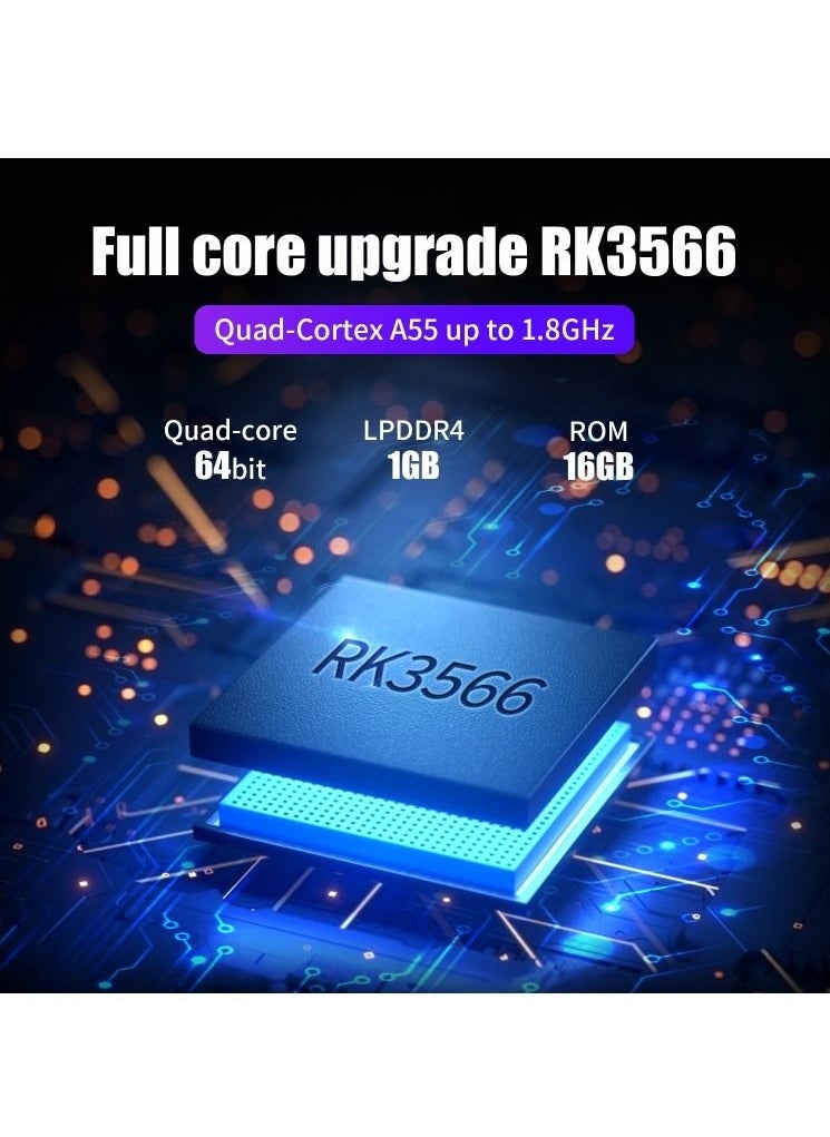 ANBERNIC  - RG353PS Retro Handheld Game Console, Single Linux System RK3566 Chip 3.5 Inch IPS Screen, Comes with 128G TF Card Preinstalled 4519 Games, Support 5G WiFi 4.2 Bluetooth (Grey) - Image 1