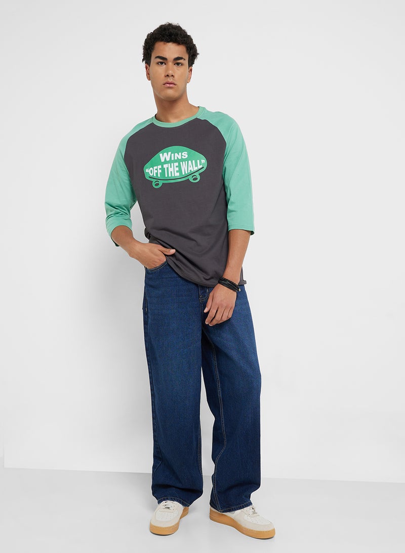 Seventy Five Raglan T-Shirt - Image 4