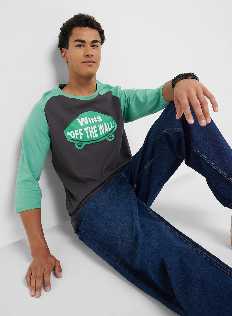 Seventy Five Raglan T-Shirt - Image 1