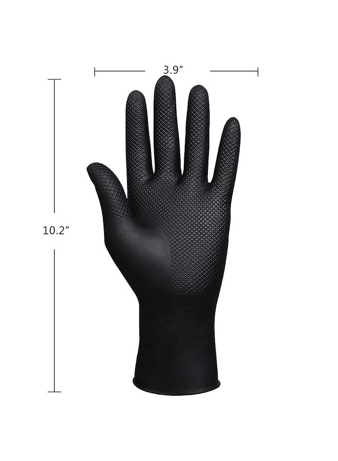 VOVOH Hair Dye Gloves Black Reusable Rubber Gloves Professional Hair Coloring Accessories For Hair Salon Hair Dyeing2Pcs - Image 3