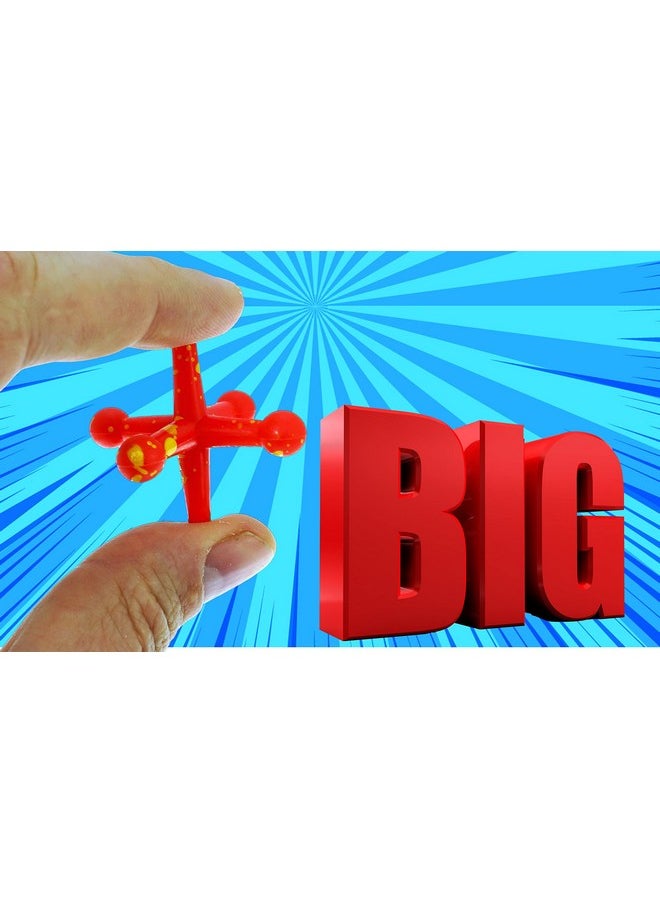Ja-Ru - Disney Mickey Mouse Big Jacks Toy With Bouncy Ball Fidget Toy Set (1 Pack Mickey) Classic Large Jax. Stocking Stuffer Table Game For Kids Pinata Filler A-7804-1 - Image 1