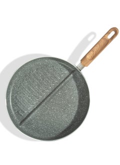 Homeway HOMEWAY 26CM Marble Grill Pan – Nonstick, Induction-Compatible, Durable Non-Slip Handle, Ideal for Grilling  - Image 4