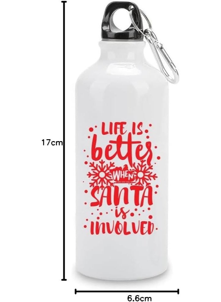 PRINTSHOP4ME Christmas Gift Idea - Aluminum Insulated Sports Water Bottle 700ml - Gifts For Christmas - Image 3