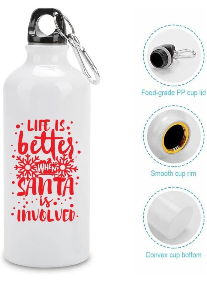 PRINTSHOP4ME Christmas Gift Idea - Aluminum Insulated Sports Water Bottle 700ml - Gifts For Christmas - Image 4