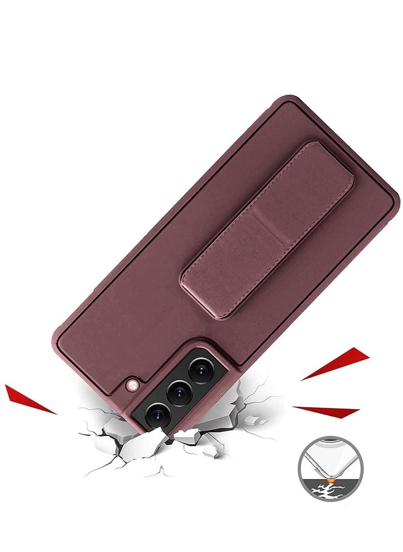 IAF Samsung Galaxy S24 Case Cover Magnetic Car Mount Kickstand & Holder, Premium Silicone Vertical & Horizontal Hand Strap and Grip with Multi Stand - Image 4