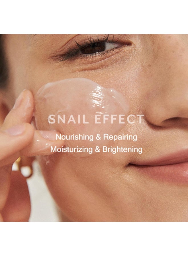 MIZON Snail Wrinkle Care Sleeping Pack, Overnight Mask, For Damaged Skin, Deep Nourishing, Special Night Care, Snail Mucin, Soothing Effect (80ml) - Image 5