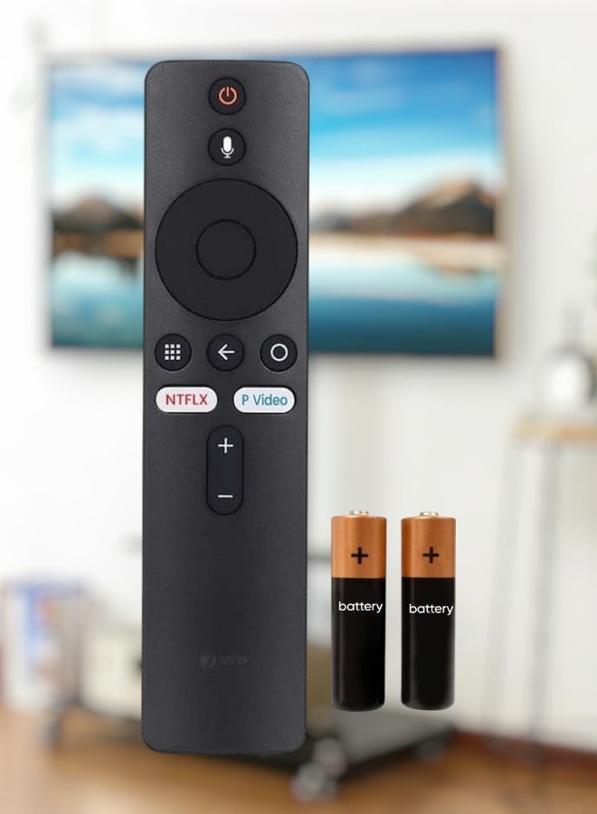 HuHa Remote Control Compatible with Mi TV Stick Original Model XRM Requires Bluetooth Control to Pair with Device After All Voice Search is the New Convenient Search with Google Assistant with battery - Image 2