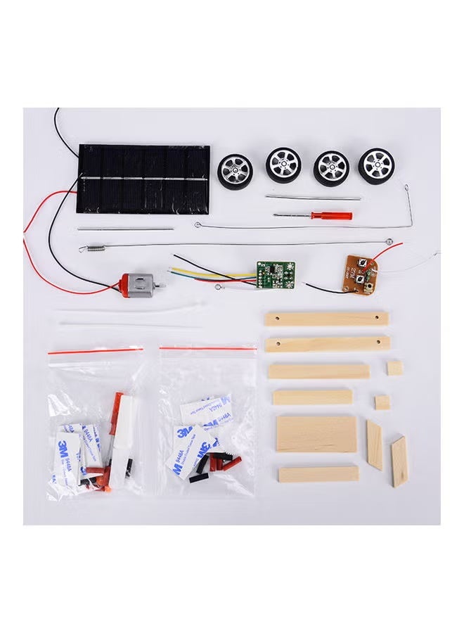 Meetion مجموعة نماذج سيارات شمسية للبناء، مجموعة تجارب علمية مناسبة للشباب، مشروع بناء روبوتي STEM، مجموعة تعليمية DIY STEM - Image 4