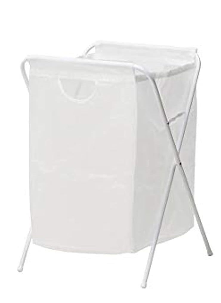 HASANAT ESSENTIALS laundry basket with a holder for bedrooms and bathrooms can accommodate 8 kilo 