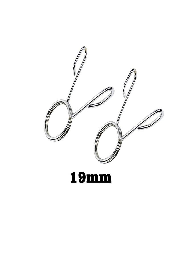 SUPRO Spring Gym Lock, Rod Lock for Dumbbells' Barbell Collor Clips clamp PACK OF 1 & 2 & 3 (19MM PACK OF 1) - Image 2