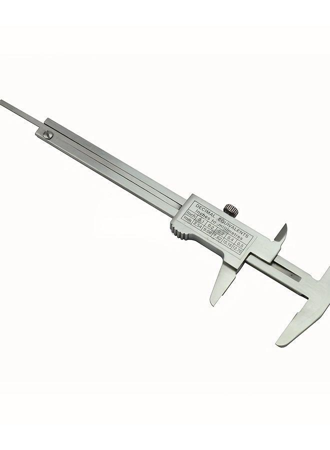 Heavy Duty Stainless Steel Vernier Caliper 100mm Precision Measuring Tool for Workshop - Image 2