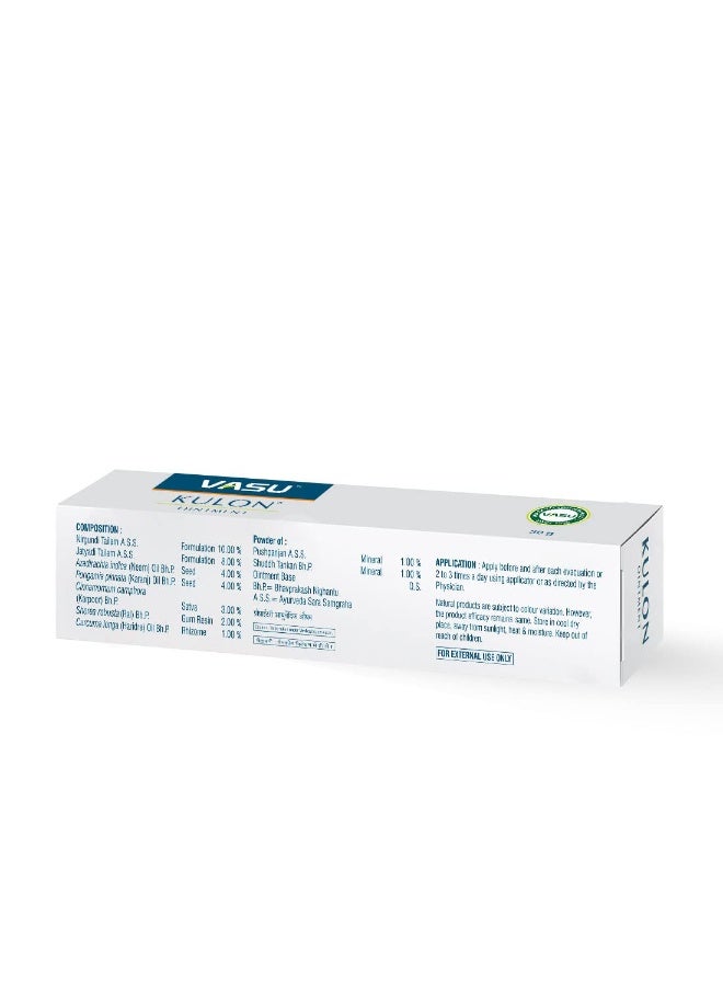 Trichup Vasu Healthcare Kulon Ointment (30 gm) - Pack of 3 - Image 3
