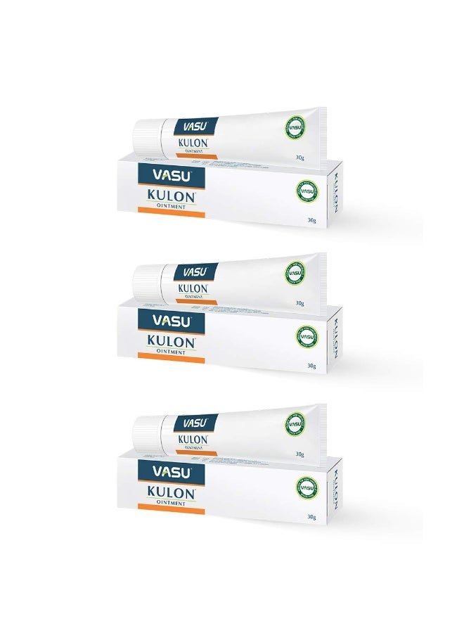 Trichup Vasu Healthcare Kulon Ointment (30 gm) - Pack of 3 - Image 1