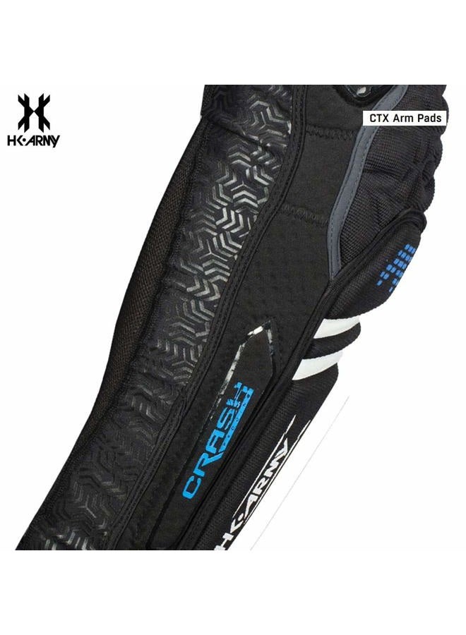 HK Army CTX Arm Pads - Black/Blue XX-Large - Image 3