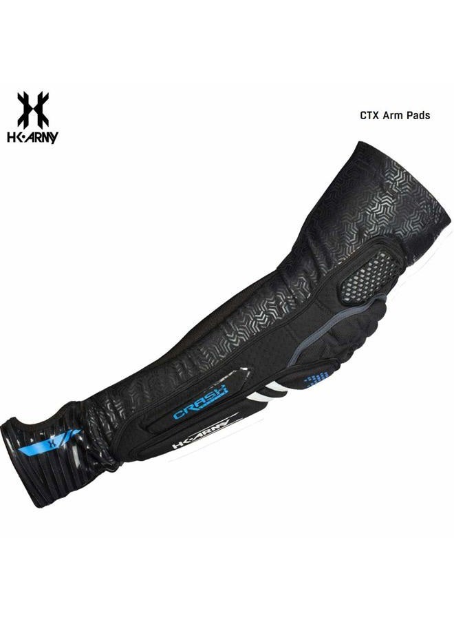 HK Army CTX Arm Pads - Black/Blue XX-Large - Image 5