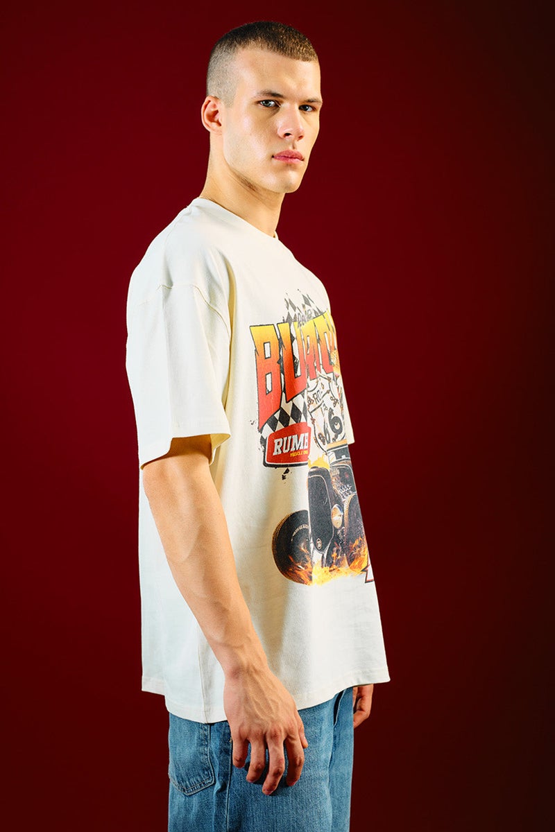 Bonkers Corner Rev It Up Oversized T-shirt - Image 4