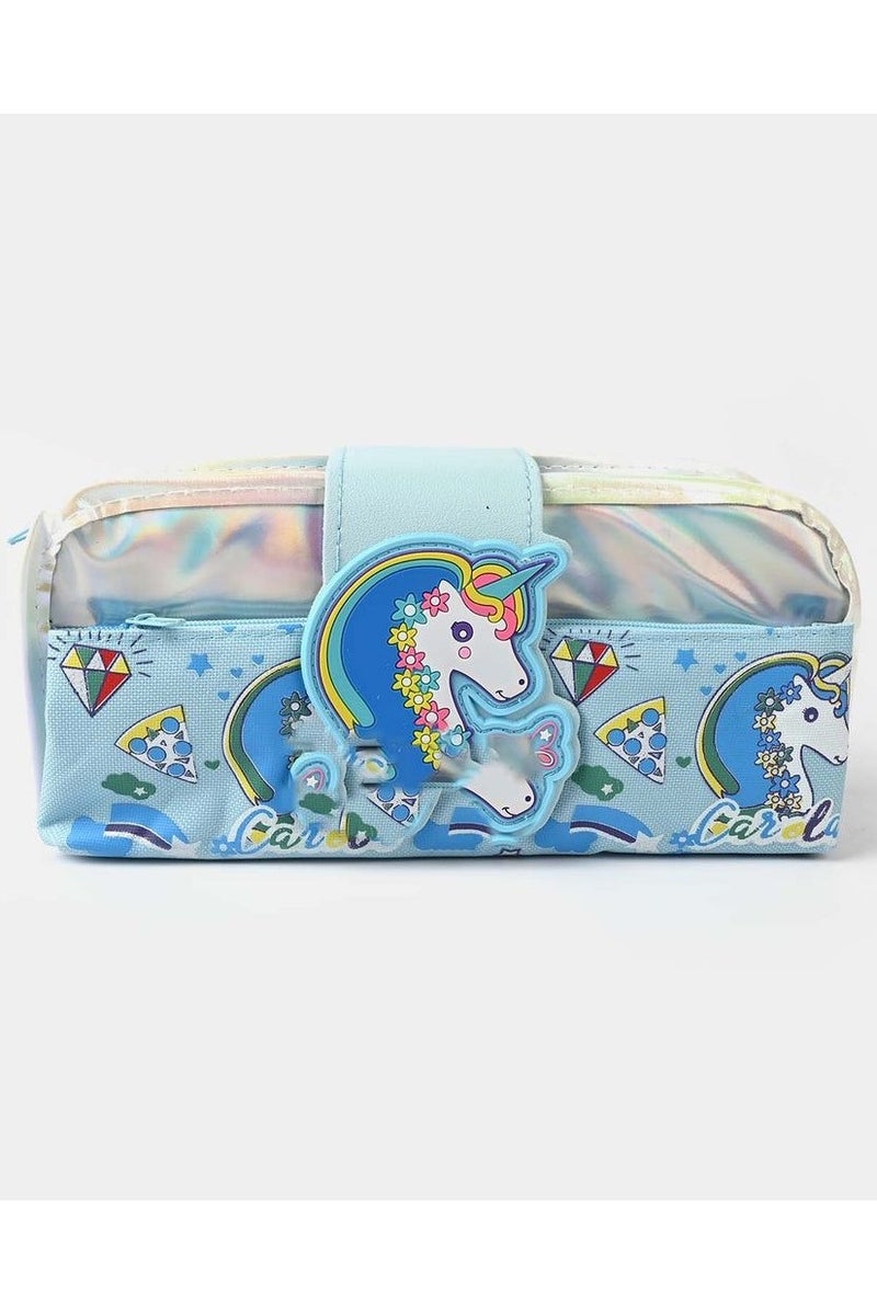 Large Capacity Pencil Case Bag Stationery Organizer for School for Girls Boys Teens 1 Zipper - Image 2