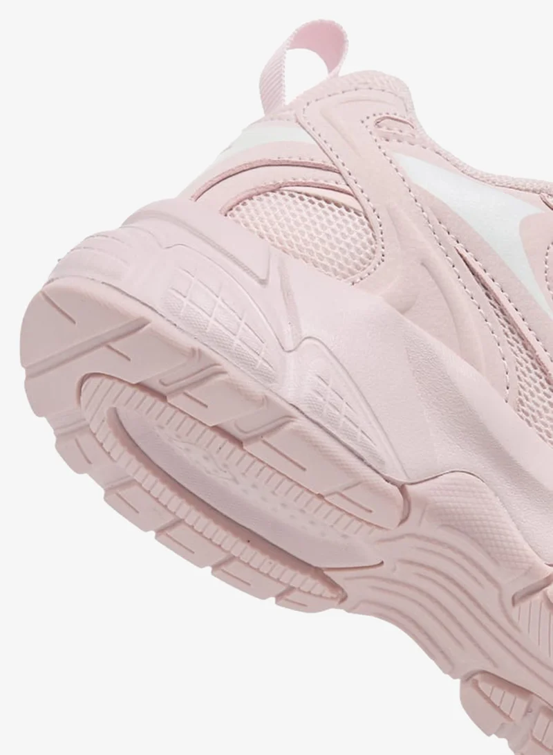 kangaROOS PINK Girls Logo Detail Sports Shoes With Hook And Loop Closure for Women | Best Price UAE