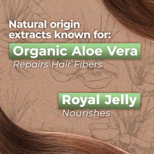 Tio Nacho Aloe Vera Deep Repair Conditioner: 100% Organic Aloe Vera and Royal Jelly, Repairs and Protects Hair, Vegetable Keratin for Softness and Shine, Paraben and Salt-Free - 14 Oz - Image 5