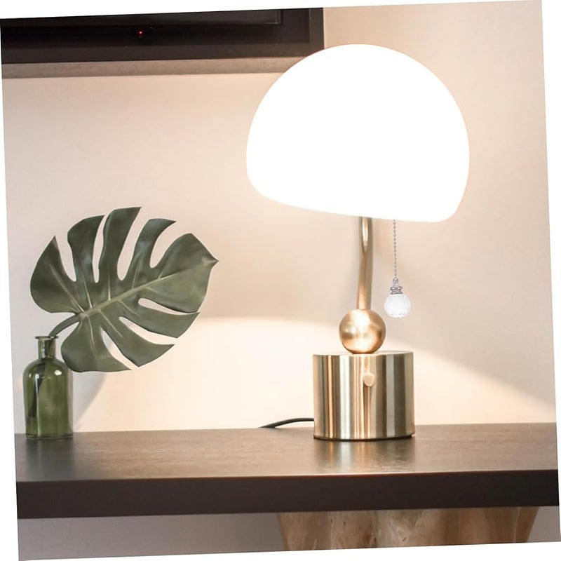 2Pcs Transparent Fan Pull Chain Light Pendants For Ceiling Decor Accessories - Image 3
