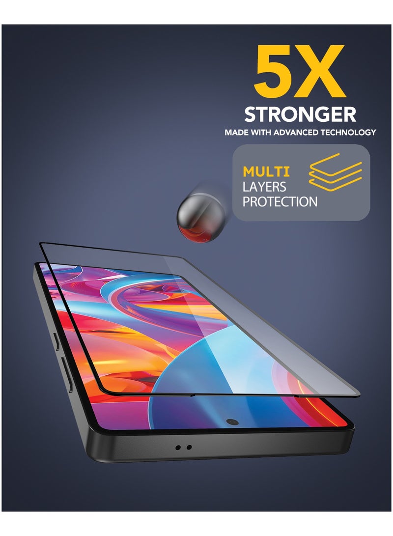 Remson Elite Guard Pro Tempered Glass Screen Protector HD Clear 9H Hardness Full Coverage with Installation Tool Kit compatible for Samsung Galaxy S25 Ultra 6.8 inch - Image 2