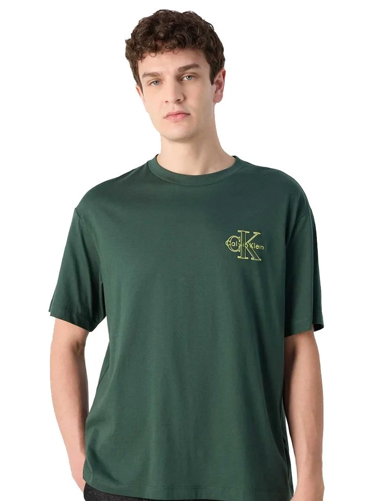 Calvin Klein Jeans Graphic 30S Monologo Crew Neck T-Shirt