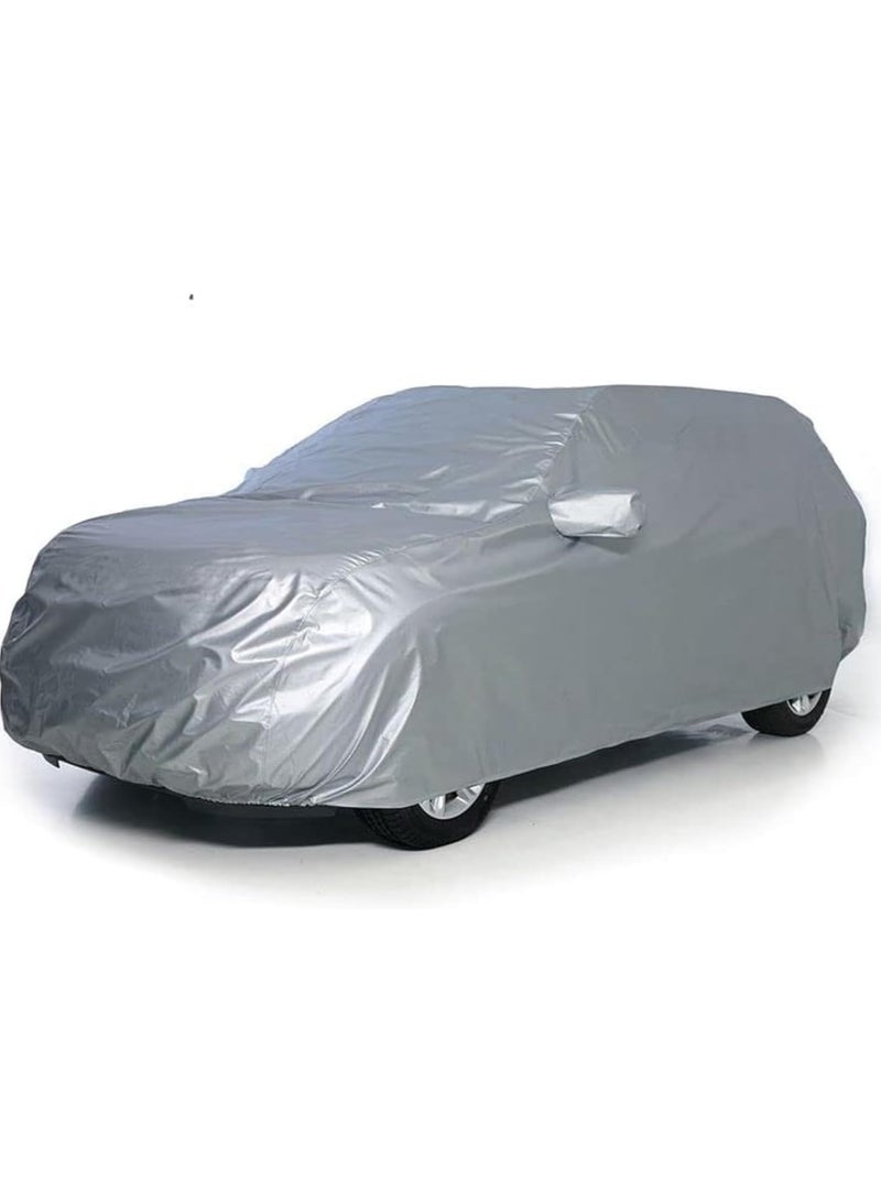 ام تي اس أغطية سيارات متوافقة مع لاند كروزر، مقاومة للماء في جميع الأحوال الجوية للسيارات، غطاء عالمي لغطاء السيارة، غطاء خارجي كامل للحماية من المطر والشمس والأشعة فوق البنفسجية، محكم وناعم وغير كاشط (غير مناسب لموديلات 2025-2026) - Image 1